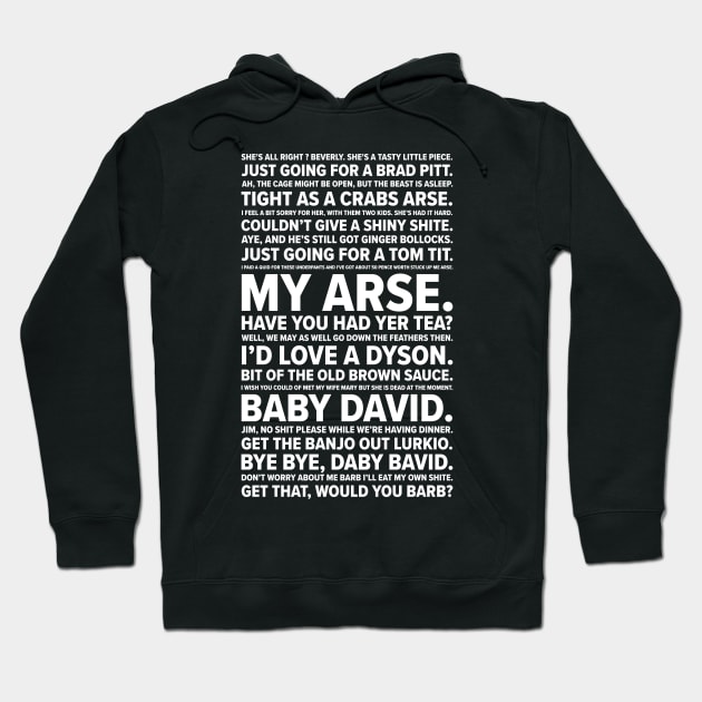 Royle Family Quotes Hoodie by barberdesigniow